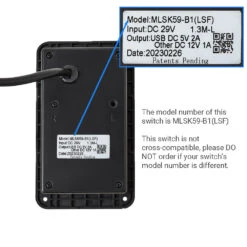 MLSK59-B1(LSF) Switch 4 Button With USB 8 MLSK59-B1(LSF) Switch 4 Button With USB -LifeEasySupply Tech Deals Store 0334