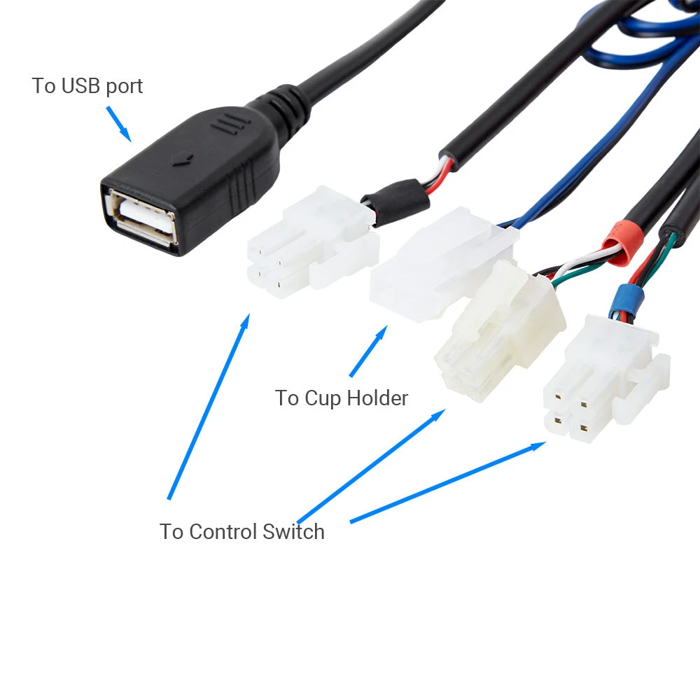 EMoMo E202A-L Junction Box For Home Theater Chair 3 EMoMo E202A-L Junction Box For Home Theater Chair - Image 3