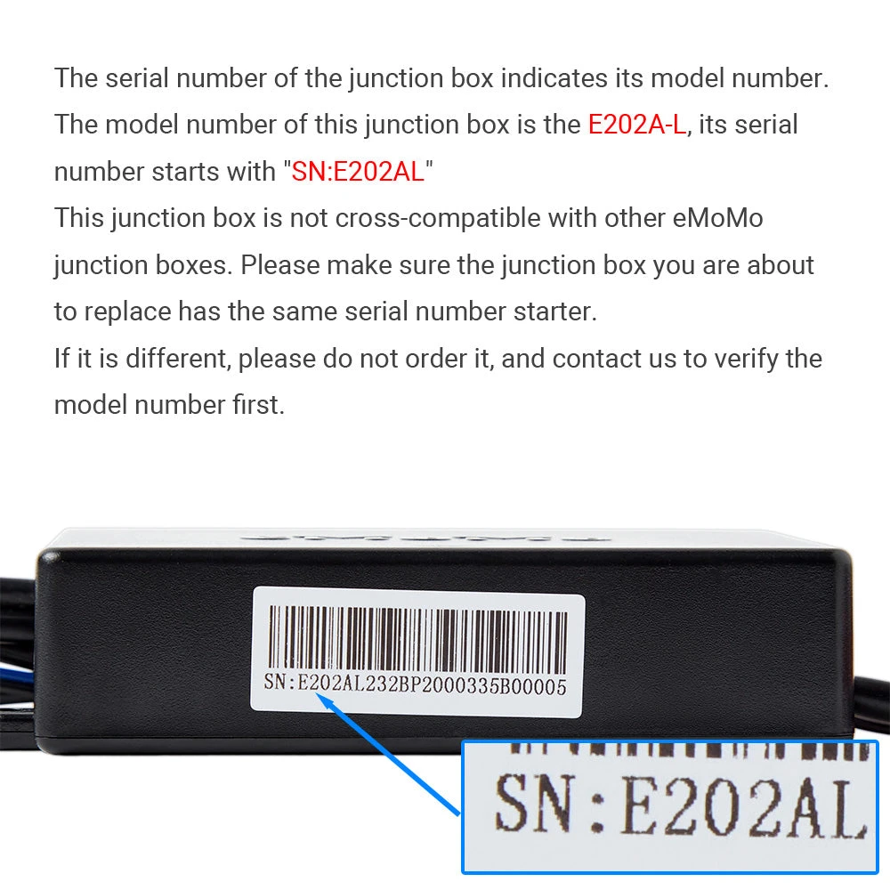 EMoMo E202A-L Junction Box For Home Theater Chair 2 EMoMo E202A-L Junction Box For Home Theater Chair - Image 2