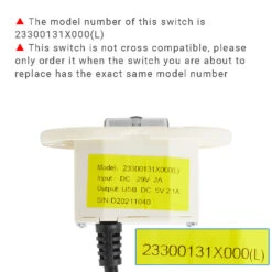 23300131X000(L) Five Button Switch For Power Recliner Or Lift Chair With USB -LifeEasySupply Tech Deals Store 0395