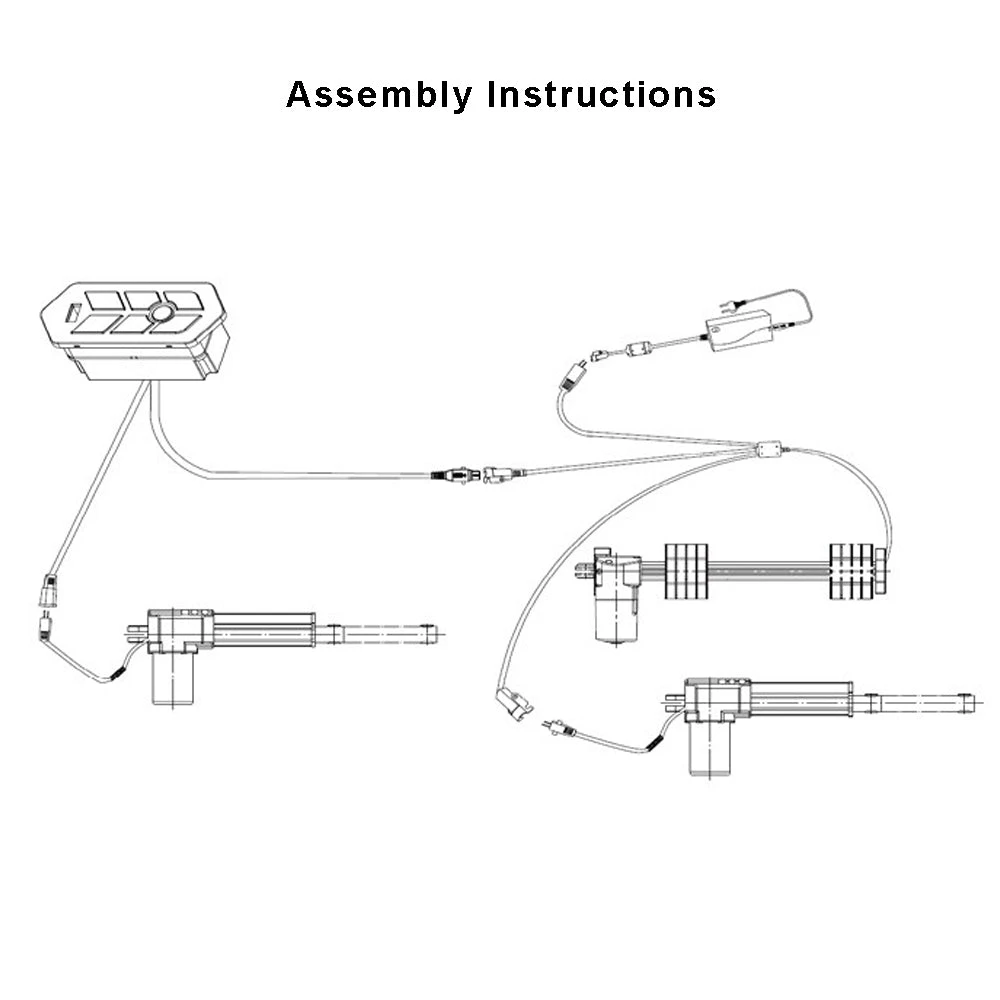 EMoMo TRG/TRGN Recliner Switch 7 Buttons With USB 6 EMoMo TRG/TRGN Recliner Switch 7 Buttons With USB - Image 6