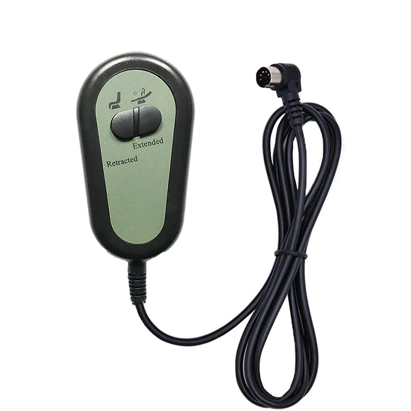 Right Angled 2 Button Remote Controller For Riser Recliner Lift Chair W/ Round 5 Pin Plug 1 Right Angled 2 Button Remote Controller For Riser Recliner Lift Chair W/ Round 5 Pin Plug