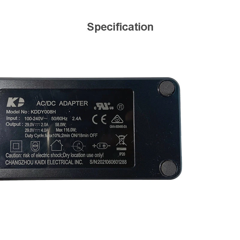 KDDY008H 29V 4A Power Supply For Recliner Lift Chair Love Seat 5 KDDY008H 29V 4A Power Supply For Recliner Lift Chair Love Seat - Image 5