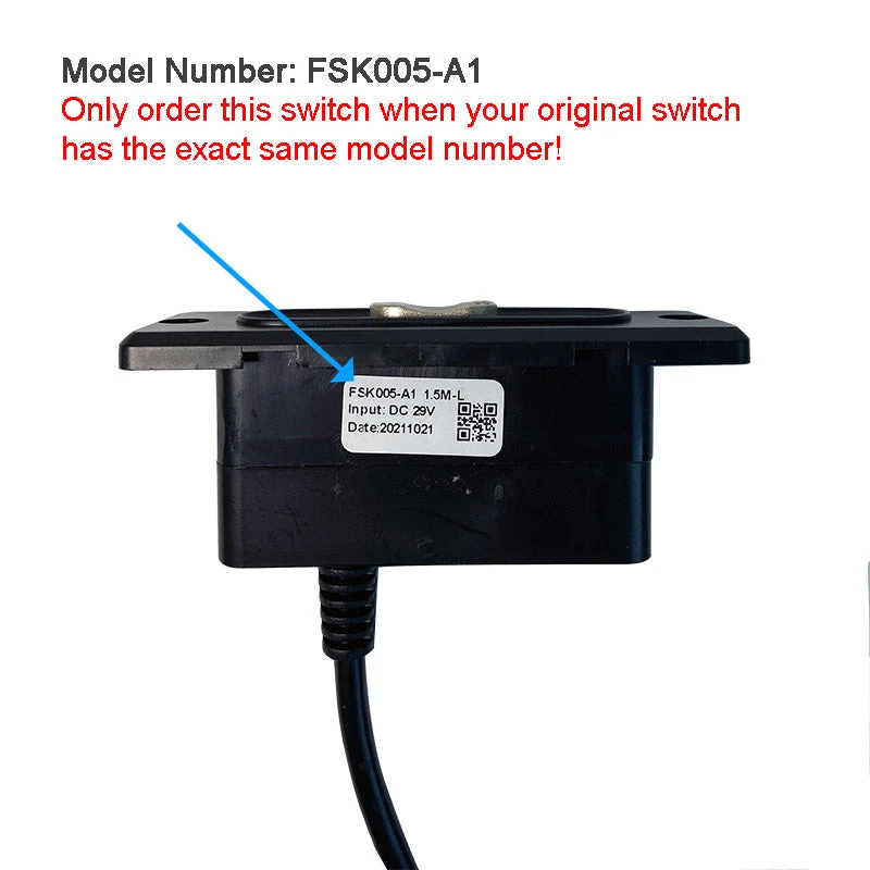 FSK005-A1 Switch For Recliner Lift Chair 2 Button 5 Pin 2 FSK005-A1 Switch For Recliner Lift Chair 2 Button 5 Pin - Image 2