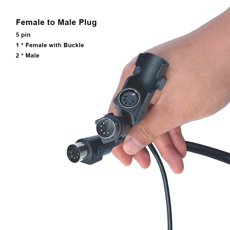 5 Pin Sync Control Y Splitter Cable For Linear Actuators 39inch Remoter To 2 Actuators 2 5 Pin Sync Control Y Splitter Cable For Linear Actuators 39inch Remoter To 2 Actuators - Image 2