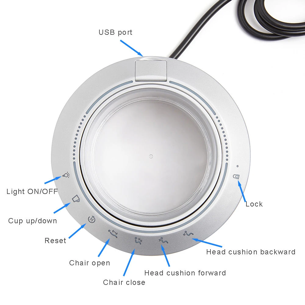 EMoMo B26RRS Cup Holder Switch/Controller For Recliner Or Home Theater Chairs 2 EMoMo B26RRS Cup Holder Switch/Controller For Recliner Or Home Theater Chairs - Image 2