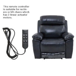 6 Button 5 Pin Remote Handset Controller For Recliners/Lift Chairs With 2 Motors -LifeEasySupply Tech Deals Store 3 4085ab42 94b5 44aa 8f2a fe5270edce1c