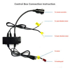 MLSK55-A1 Remote Controller & Junction Box Power Recliner 6 Button 8 Pin -LifeEasySupply Tech Deals Store 5 25994693 2f4a 4fa8 9b59 99b9618ab106