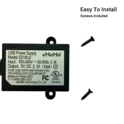 Furniture Mount Dual USB Charging Port- 5V 2A -LifeEasySupply Tech Deals Store 5 65841253 f4ef 45a4 930c 938f2783f240