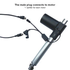 5 Pin Sync Control Y Splitter Cable For Linear Actuators 39inch Remoter To 2 Actuators 9 5 Pin Sync Control Y Splitter Cable For Linear Actuators 39inch Remoter To 2 Actuators -LifeEasySupply Tech Deals Store 5 d3cf0797 00c5 4140 bbc2 bd4586d96c60