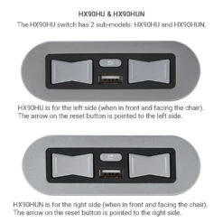 EMoMo HX90HU/HX90HUN Switch 5 Button 5 Pin With USB Port For Lift Chair And Power Recliner -LifeEasySupply Tech Deals Store HX90HU HX90HUN