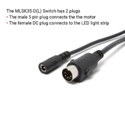 MLSK35-D(L) 5-Button Switch For Power Recliner Chairs W/ USB -LifeEasySupply Tech Deals Store IMG 0002