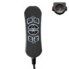 MLSK89-A2 6 Button 5 Pin Remote Controller For Recliner W/USB Charging Port & Backlit