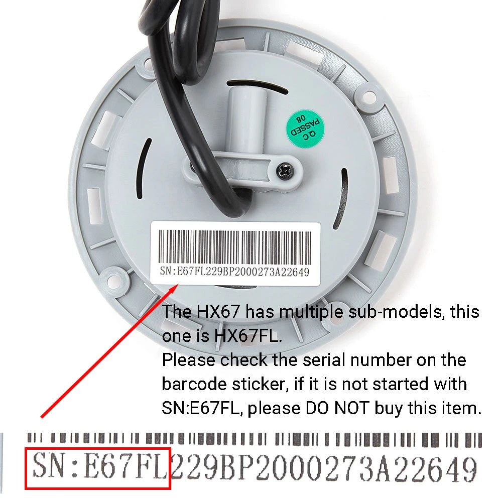 EMoMo HX67FL Adjustable Reading Light 2 EMoMo HX67FL Adjustable Reading Light - Image 2