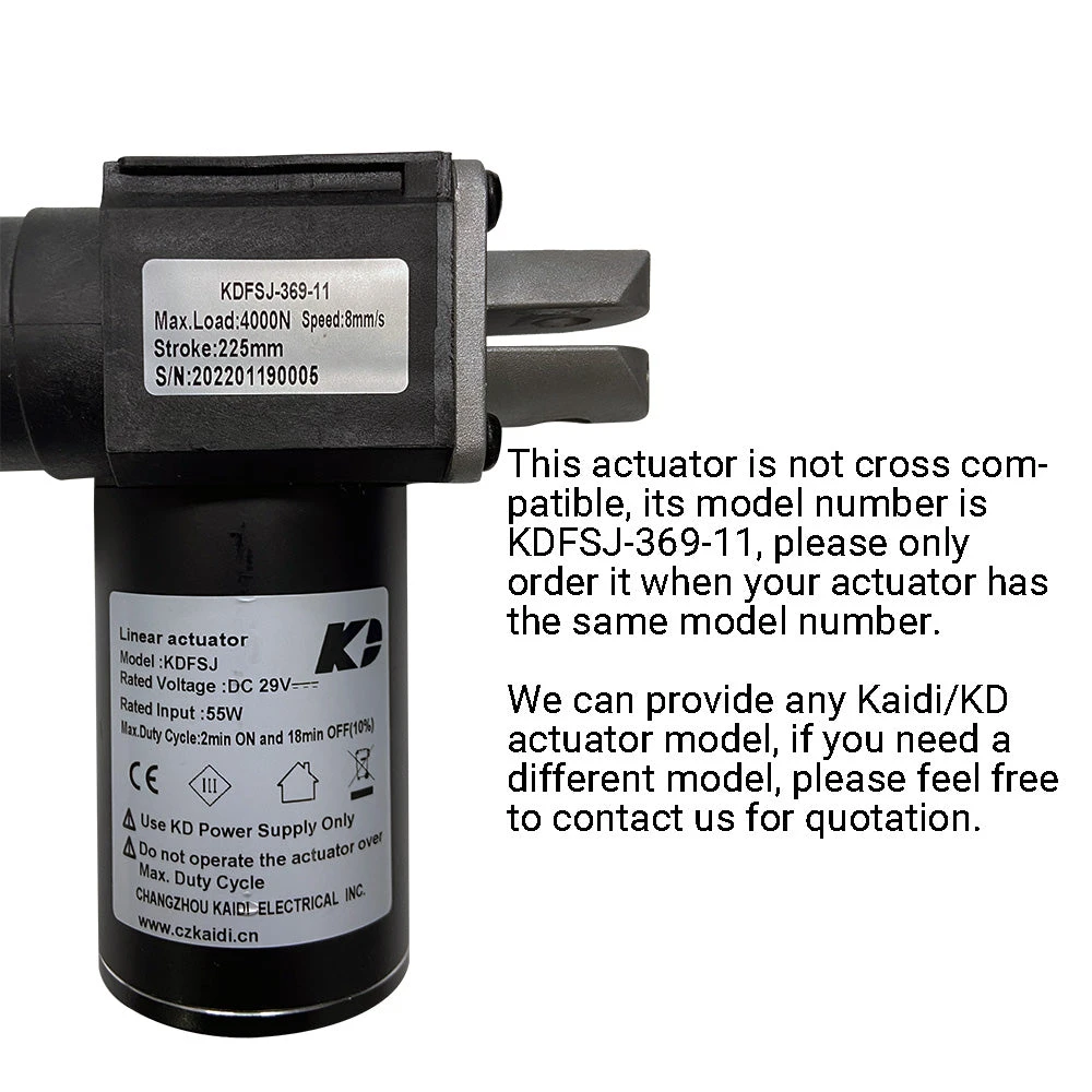 Kaidi KDFSJ-369-11 Linear Actuator Motor Assembly 2 Kaidi KDFSJ-369-11 Linear Actuator Motor Assembly - Image 2