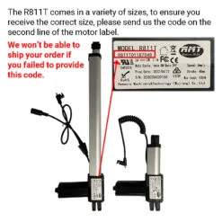 RMT R811T Linear Actuator Remacro Motor Assembly -LifeEasySupply Tech Deals Store IMG 5342
