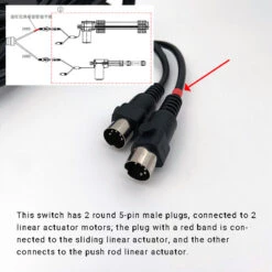 EMoMo HX90EU Switch For Recliner Lift Chair 4 Button With USB -LifeEasySupply Tech Deals Store IMG 5884