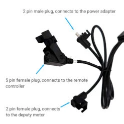 RMT R8123N2040333 Linear Actuator For Recliner/Lift Chair With Triple Plug 6 RMT R8123N2040333 Linear Actuator For Recliner/Lift Chair With Triple Plug -LifeEasySupply Tech Deals Store IMG 9720