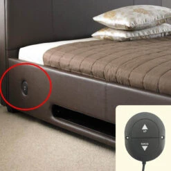 Universal Fixed Side Hand Controller For Electric Furniture Oval 2 Button 5 Pin Handset -LifeEasySupply Tech Deals Store SM FT0402 9