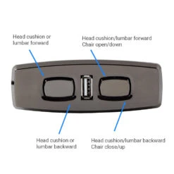 KDH120-013 4 Button Switch For Power Recliner Or Lift Chair -LifeEasySupply Tech Deals Store function a4ec039c 7f7f 496f 9423 48232f8b5821